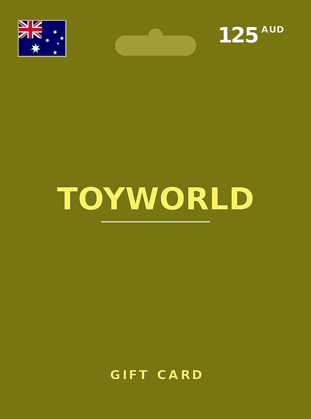 Toyworld Gift Card 125 AUD AUSTRALIA