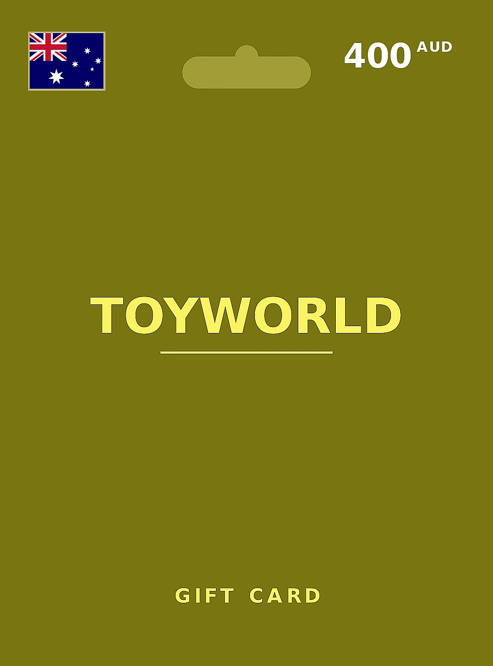 Toyworld Gift Card 400 AUD AUSTRALIA