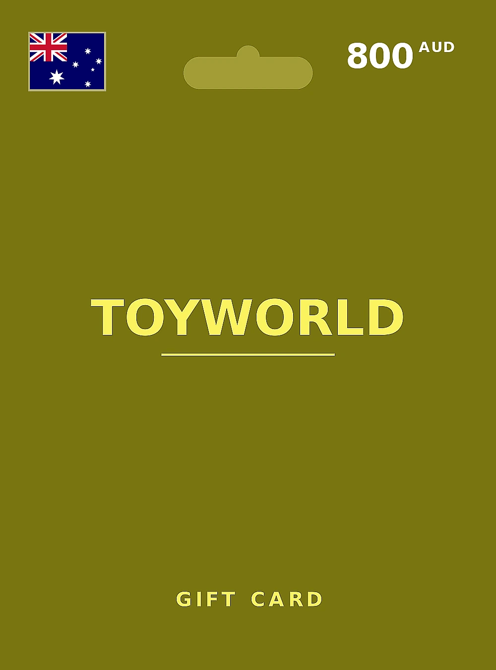 Toyworld Gift Card 800 AUD AUSTRALIA