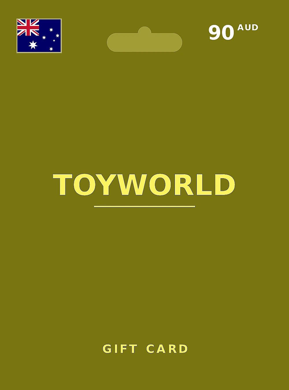 Toyworld Gift Card 90 AUD AUSTRALIA