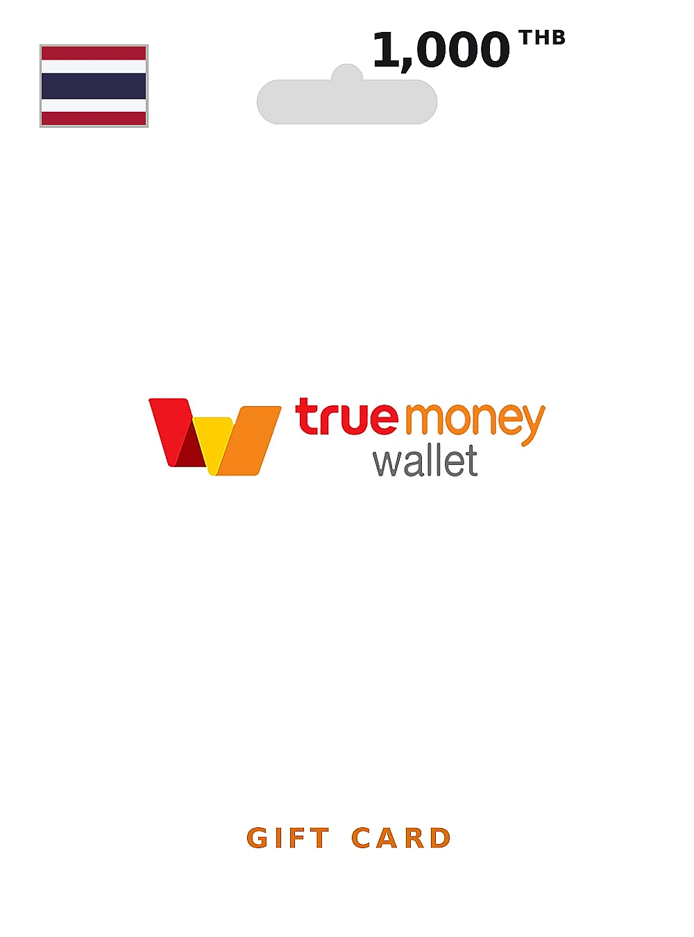 truemoney eWallet Gift Card 1000 THB THAILAND