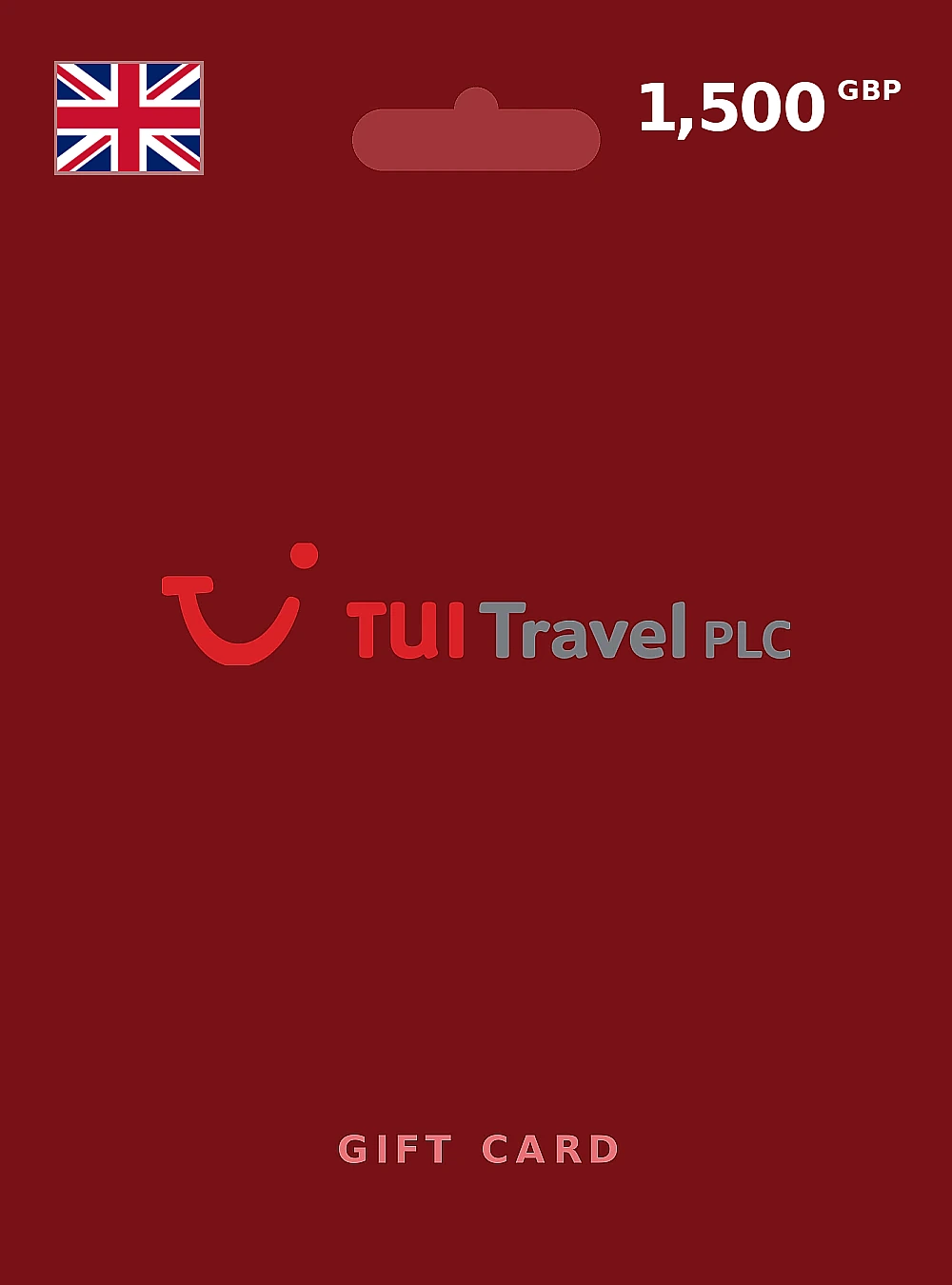 TUI Travel Gift Card 1500 GBP UNITED KINGDOM