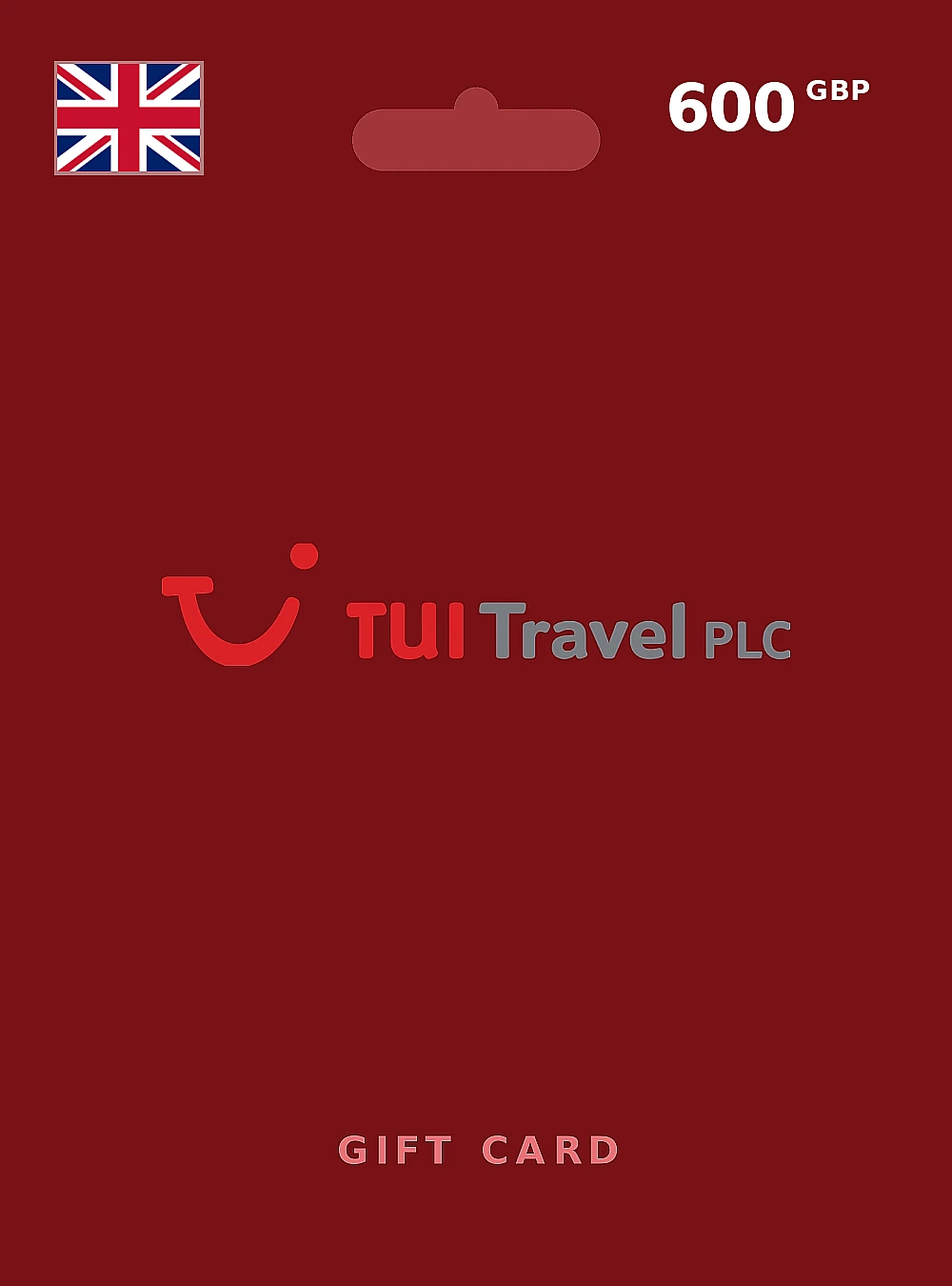 TUI Travel Gift Card 600 GBP UNITED KINGDOM