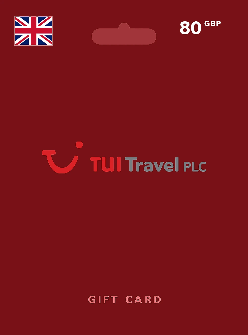 TUI Travel Gift Card 80 GBP UNITED KINGDOM