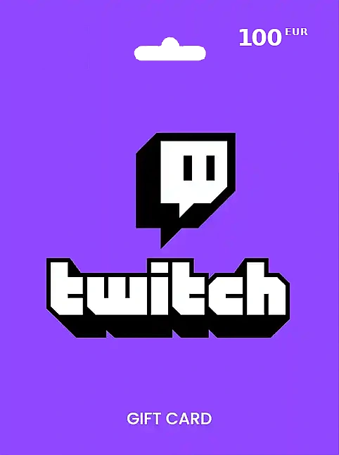 Twitch Gift Card 100 EUR EUROPE