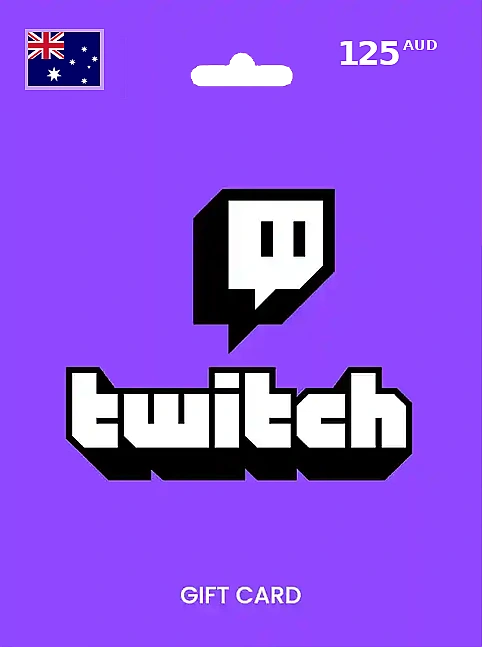 Twitch Gift Card 125 AUD AUSTRALIA