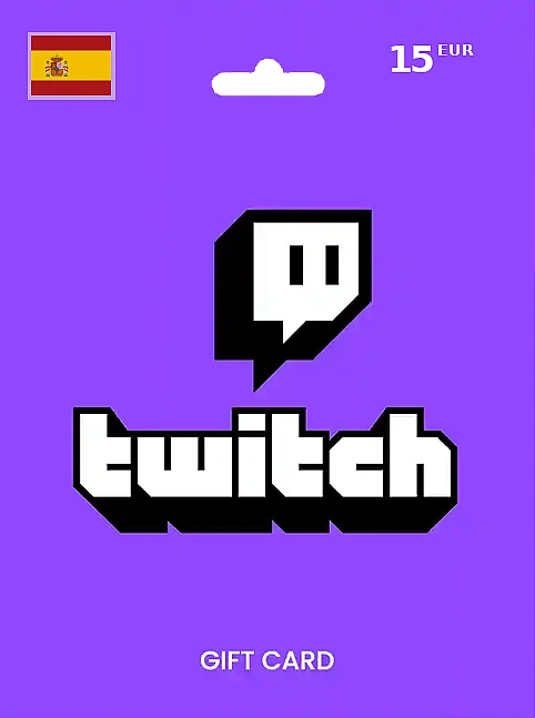Twitch Gift Card 15 EUR SPAIN