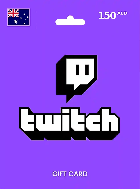 Twitch Gift Card 150 AUD AUSTRALIA