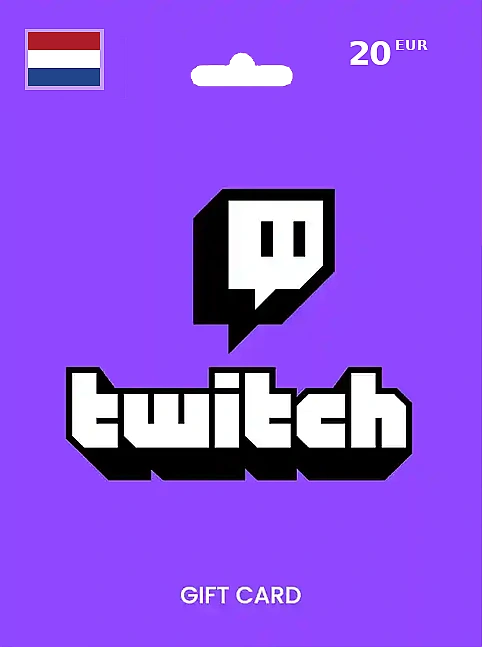 Twitch Gift Card 20 EUR NETHERLANDS