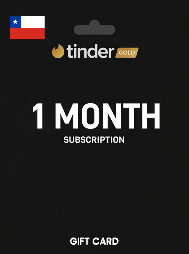 Tinder Gold 1 Month Subscription CHILE