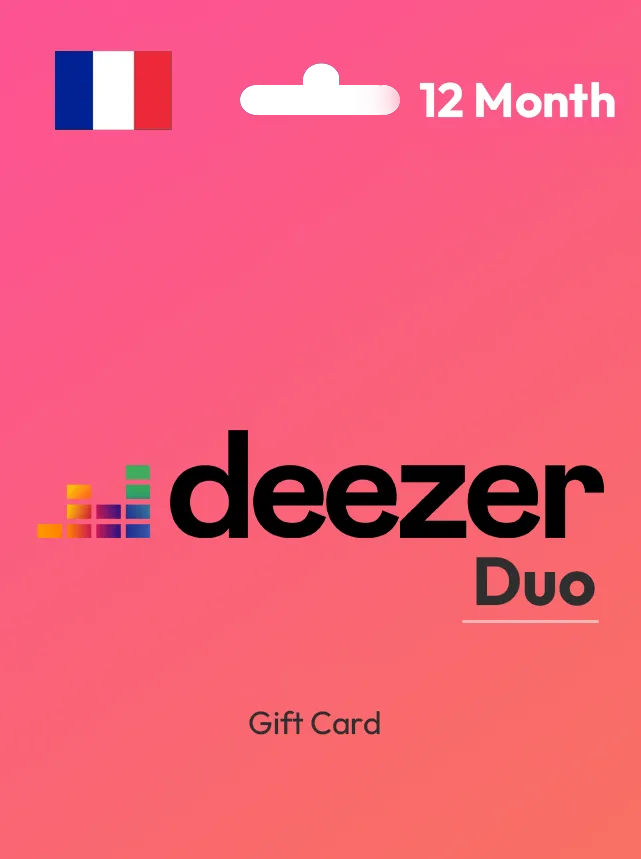 Deezer Duo 12 Months FRANCE