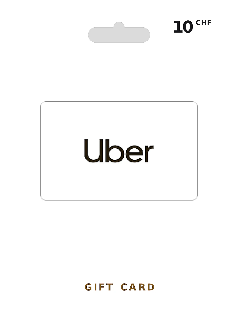 Uber & Uber Eats Voucher Gift Card 10 CHF GLOBAL