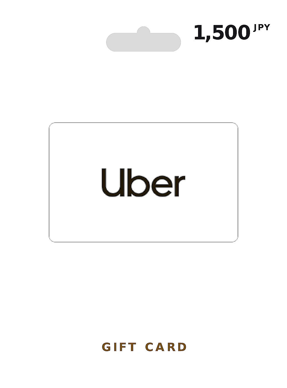 Uber & Uber Eats Voucher Gift Card 1500 JPY GLOBAL