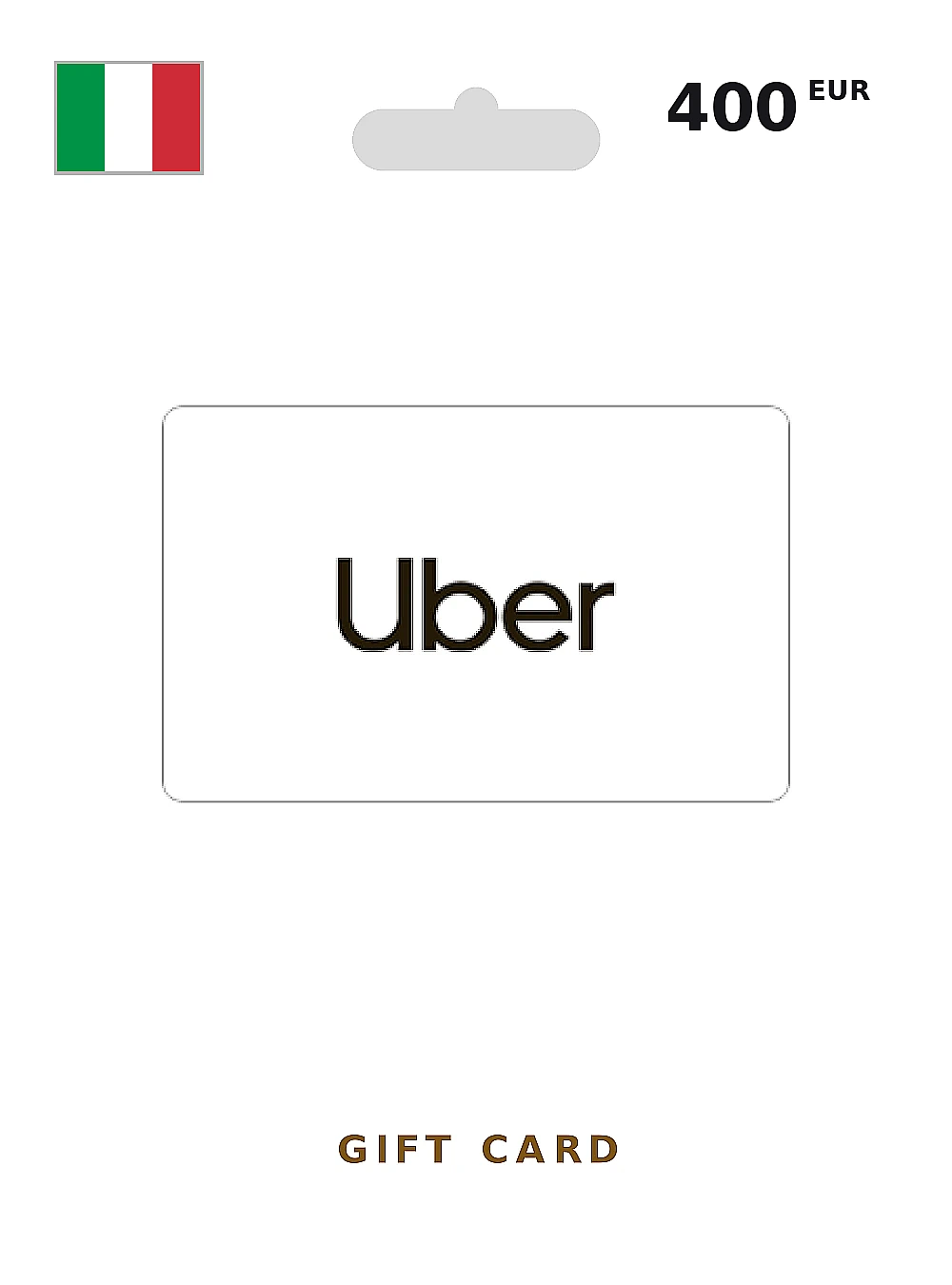 Uber Gift Card 400 EUR ITALY