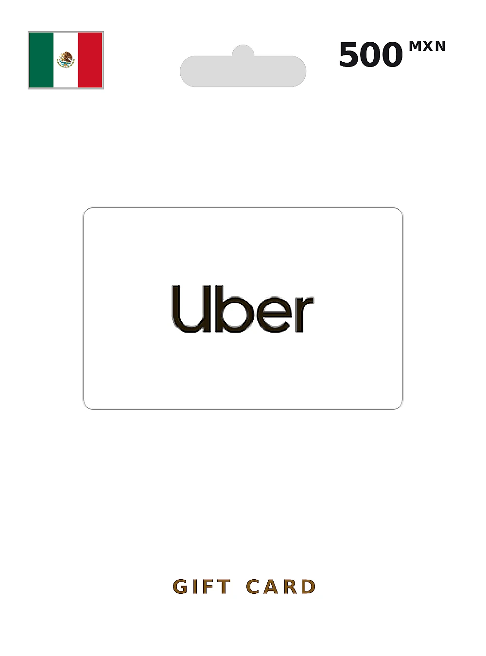 Uber Gift Card 500 MXN MEXICO