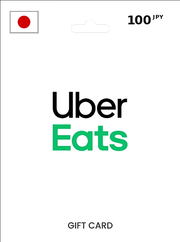 Uber Eats Gift Card 100 JPY JAPAN