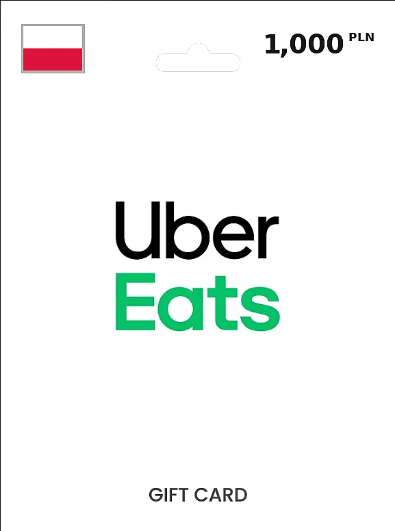 Uber & Uber Eats Gift Card 1000 PLN POLAND