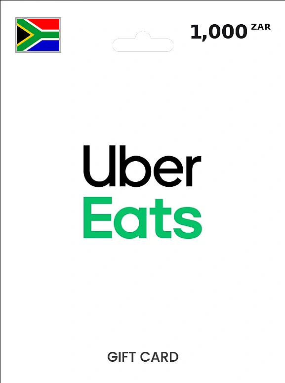 Uber & Uber Eats Gift Card 1000 ZAR SOUTH AFRICA