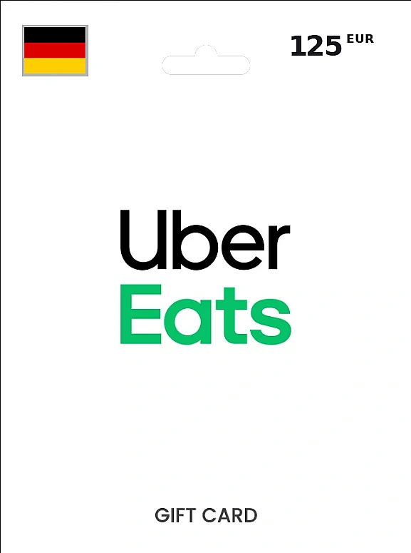 Uber & Uber Eats Gift Card 125 EUR GERMANY