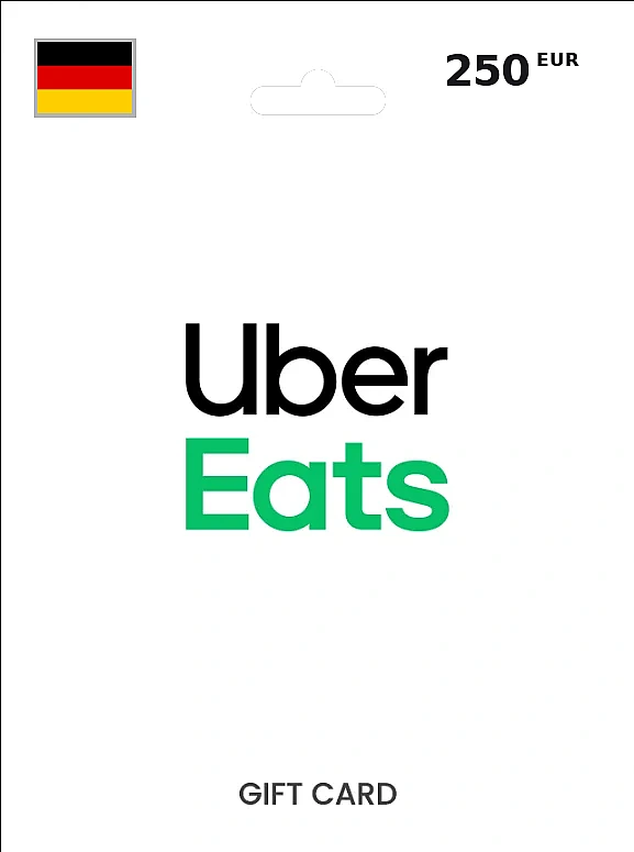 Uber & Uber Eats Gift Card 250 EUR GERMANY