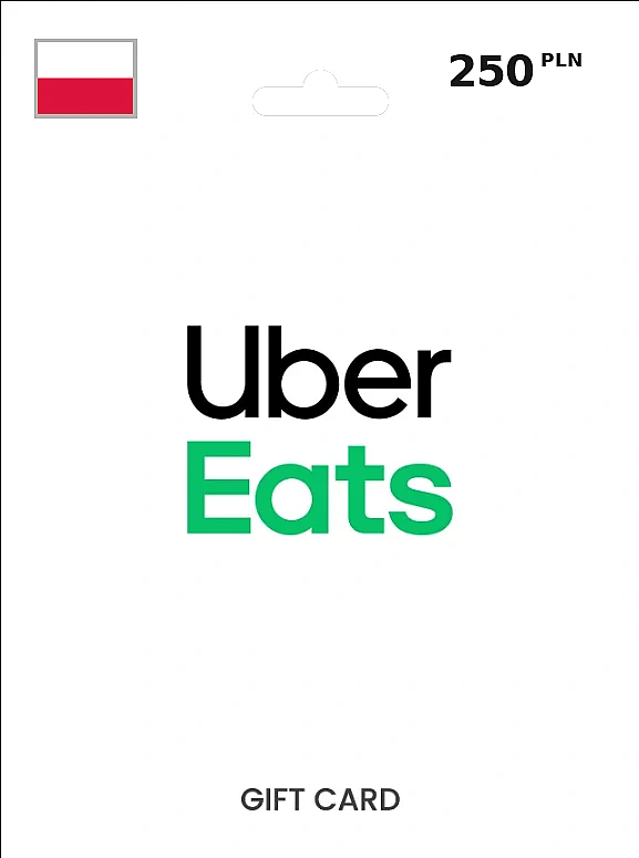 Uber & Uber Eats Gift Card 250 PLN POLAND