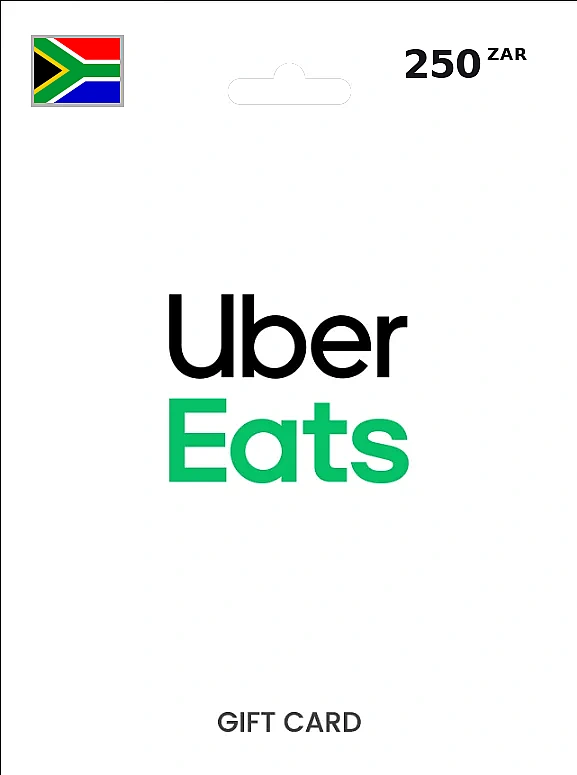 Uber & Uber Eats Gift Card 250 ZAR SOUTH AFRICA