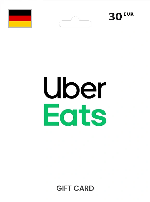Uber & Uber Eats Gift Card 30 EUR GERMANY