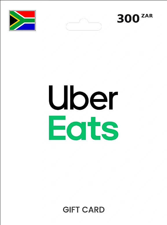 Uber & Uber Eats Gift Card 300 ZAR SOUTH AFRICA