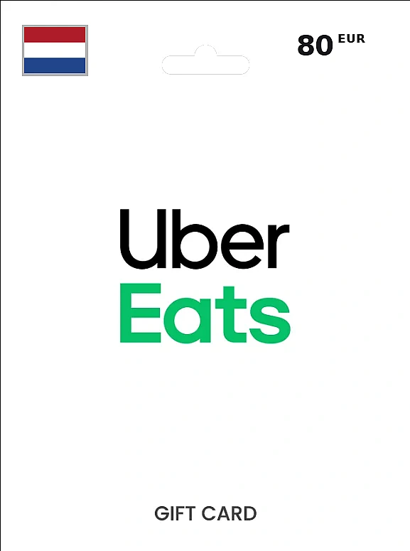 Uber & Uber Eats Gift Card 80 EUR NETHERLANDS