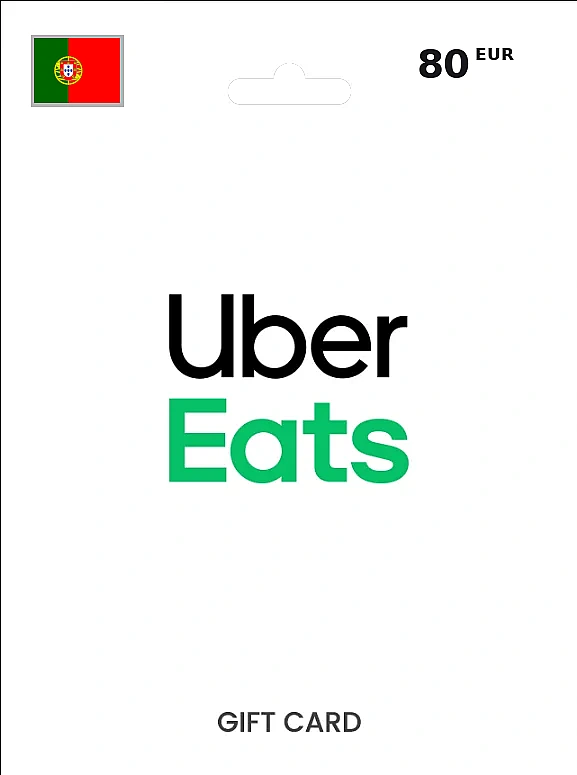 Uber & Uber Eats Gift Card 80 EUR PORTUGAL