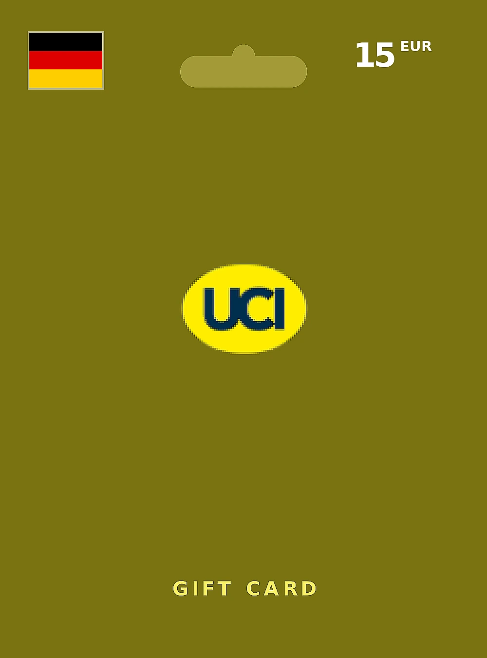 UCI Cinemas Gift Card 15 EUR GERMANY
