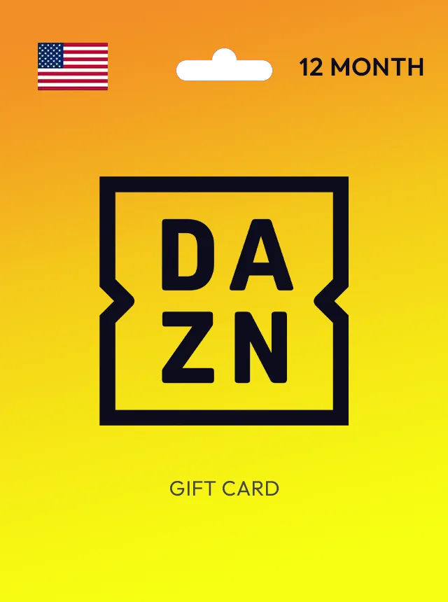 DAZN Gift Card 12 Month UNITED STATES