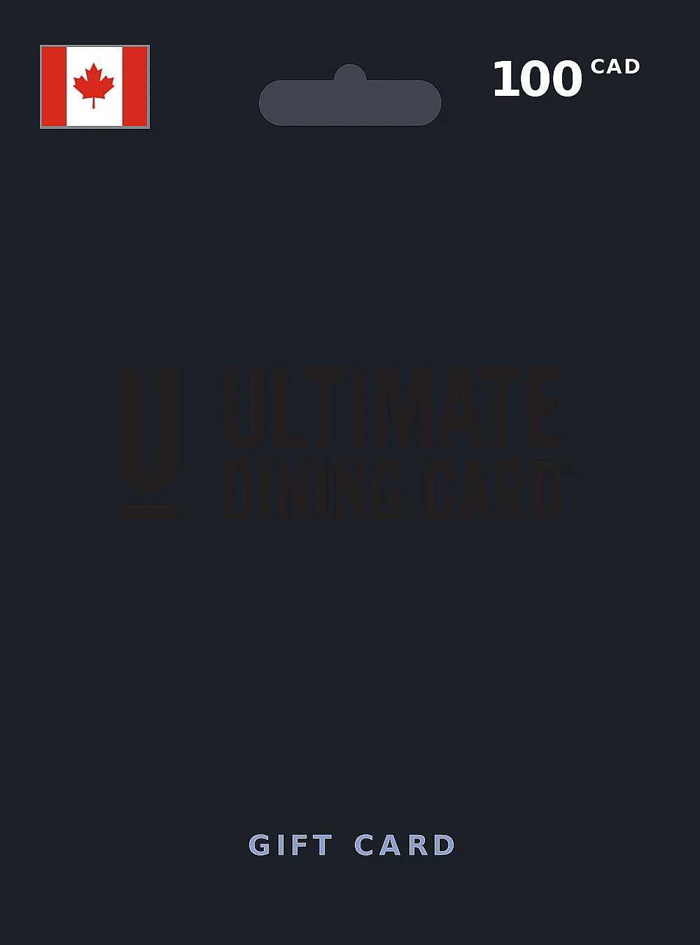 Ultimate Dining Card Gift Card 100 CAD CANADA