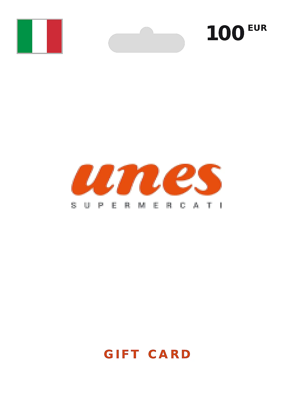 Unes Gift Card 100 EUR ITALY