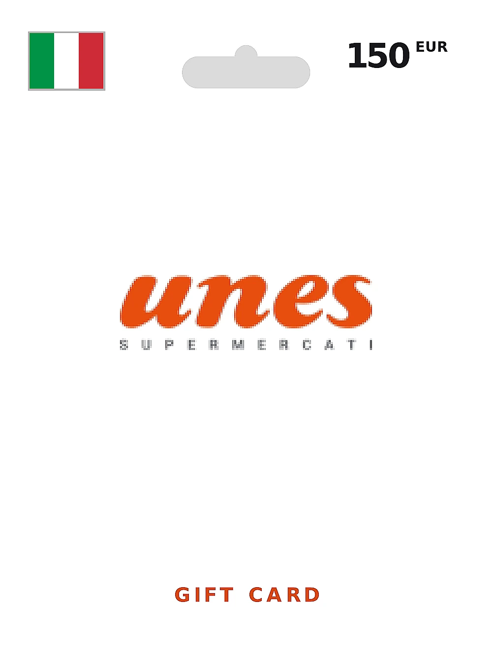 Unes Gift Card 150 EUR ITALY