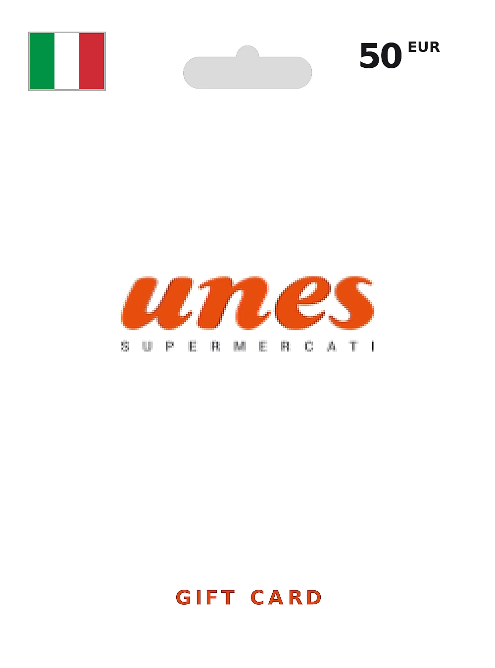Unes Gift Card 50 EUR ITALY