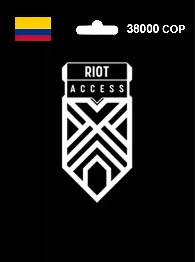 Riot Access Gift Card 38000 COP COLOMBIA