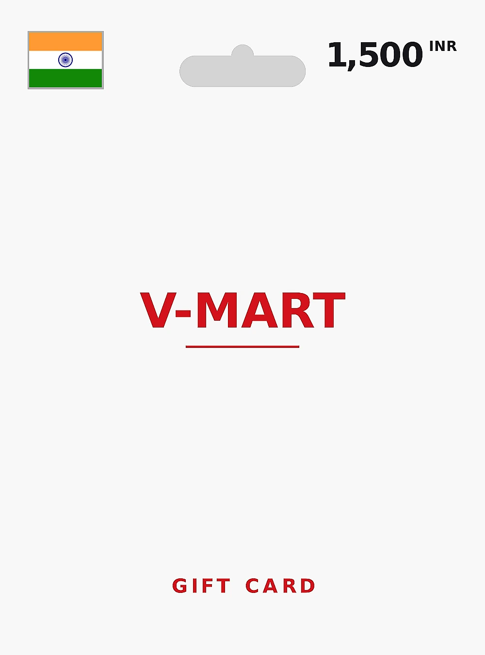 V-Mart Gift Card 1500 INR INDIA