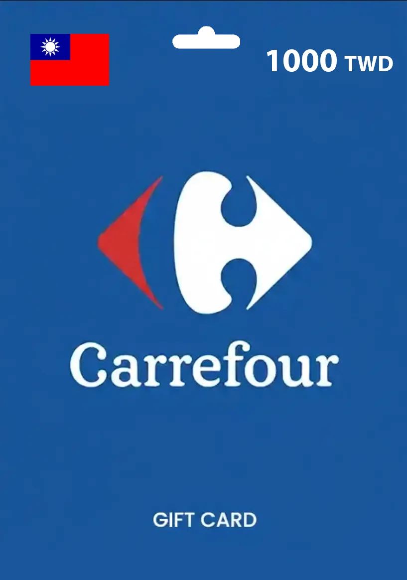 Carrefour Gift Card 1000 TWD TAIWAN