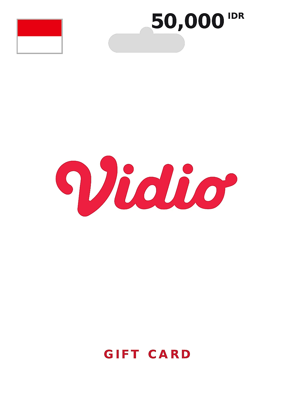 Vidio.com Gift Card 50000 IDR INDONESIA