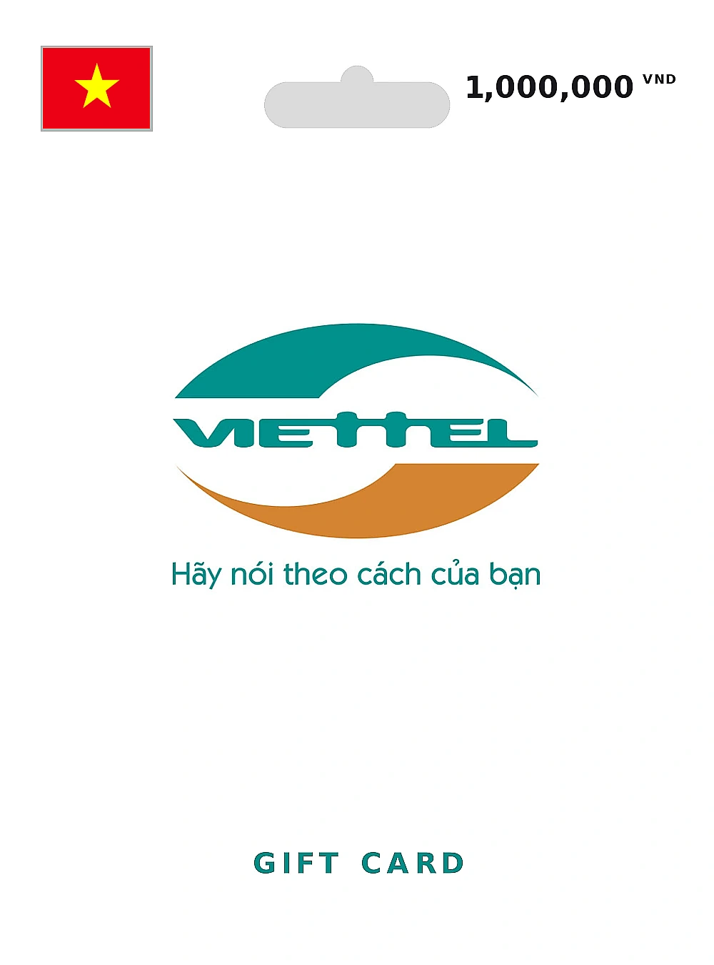 Viettel Gift Card 1000000 VND VIETNAM