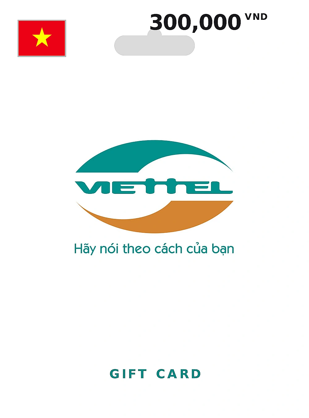 Viettel Gift Card 300000 VND VIETNAM