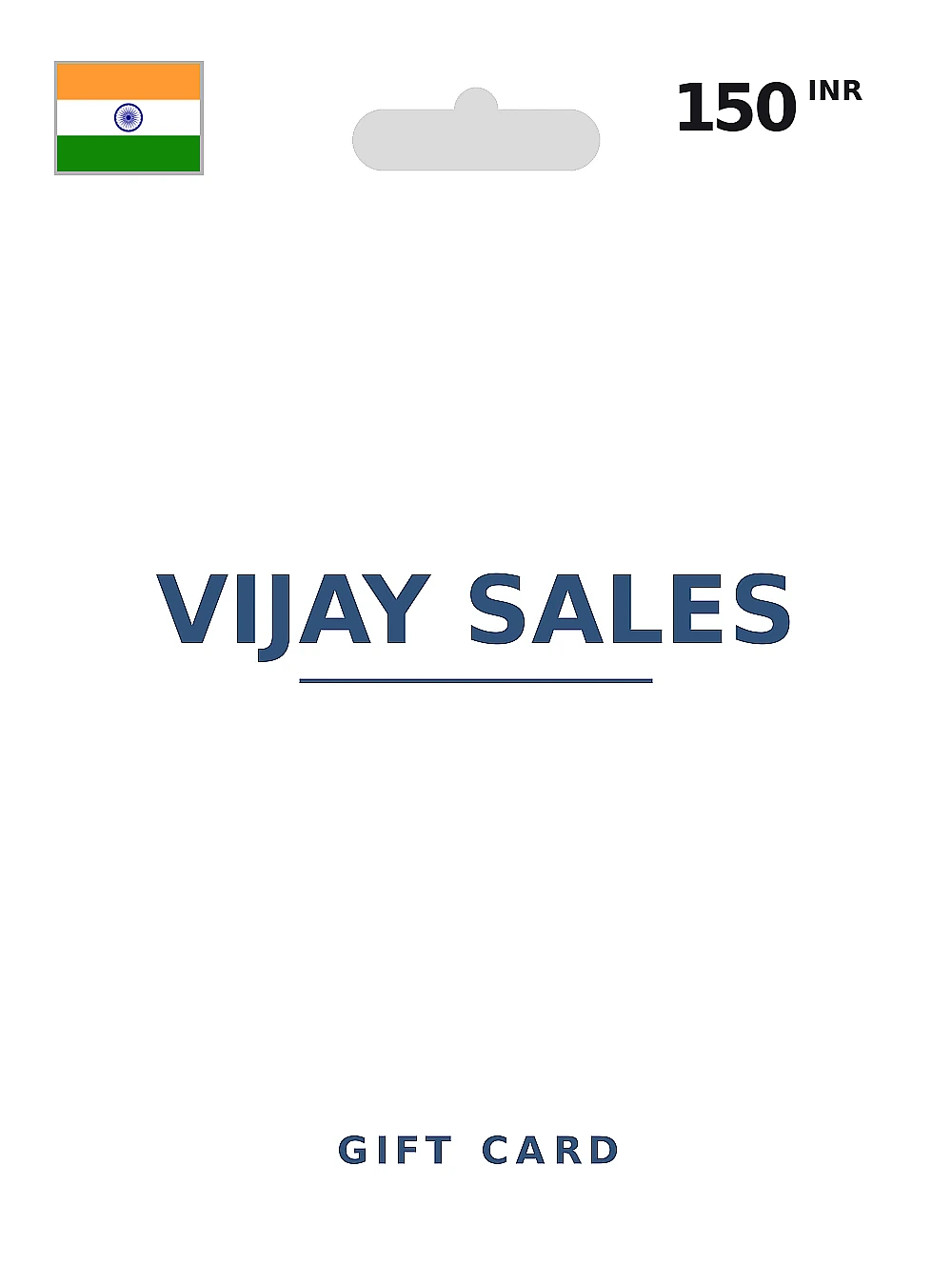 Vijay Sales Gift Card 150 INR INDIA