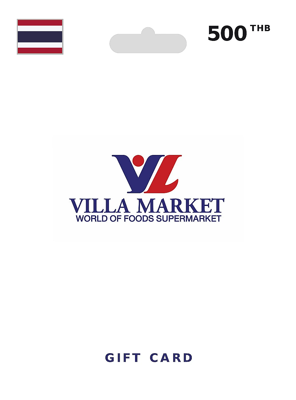 Villa Market Gift Card 500 THB THAILAND