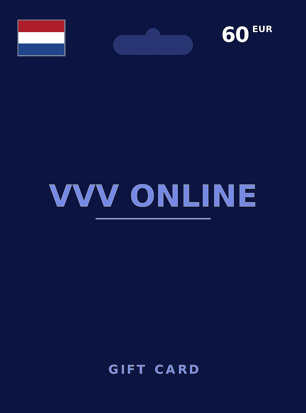 VVV Online Gift Card 60 EUR NETHERLANDS