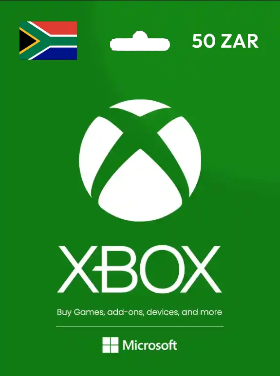 Xbox Live Gift Card 50 ZAR SOUTH AFRICA