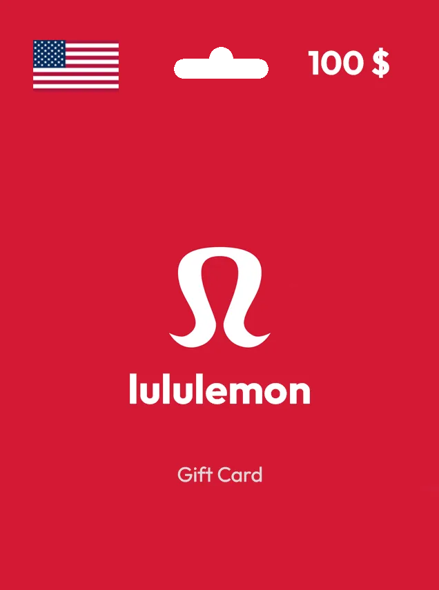 lululemon Gift Card 100 USD UNITED STATES