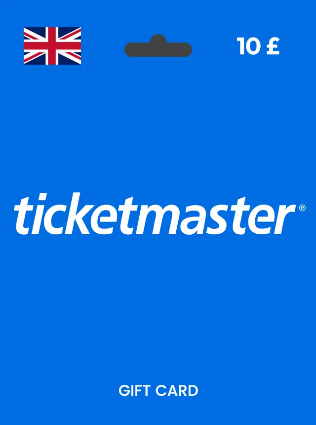 Ticketmaster Gift Card 10 GBP UNITED KINGDOM