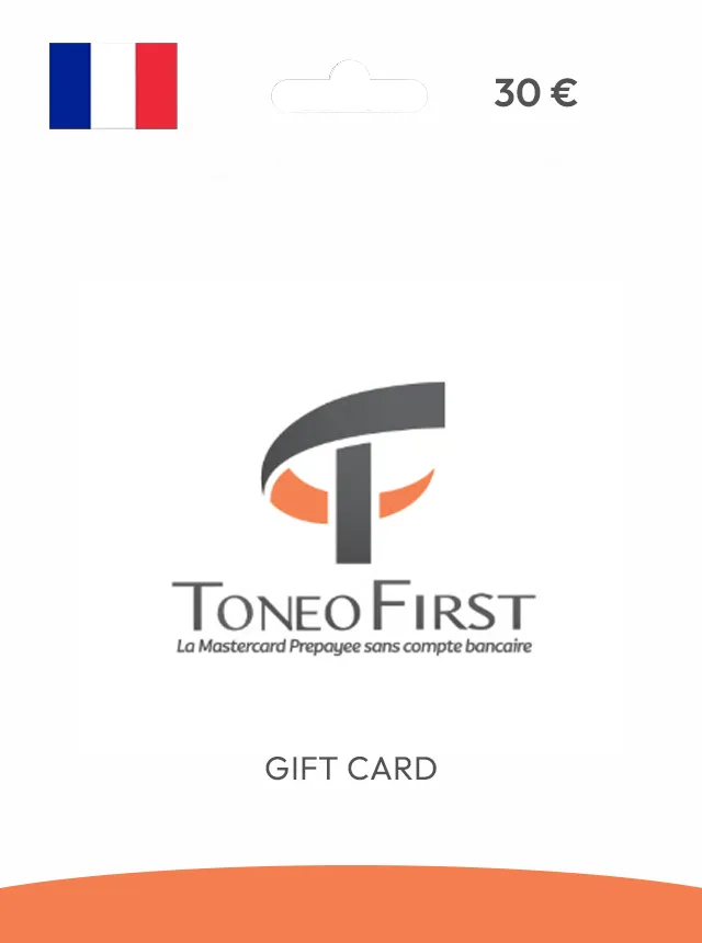 Toneo First Gift Card 30 EUR FRANCE