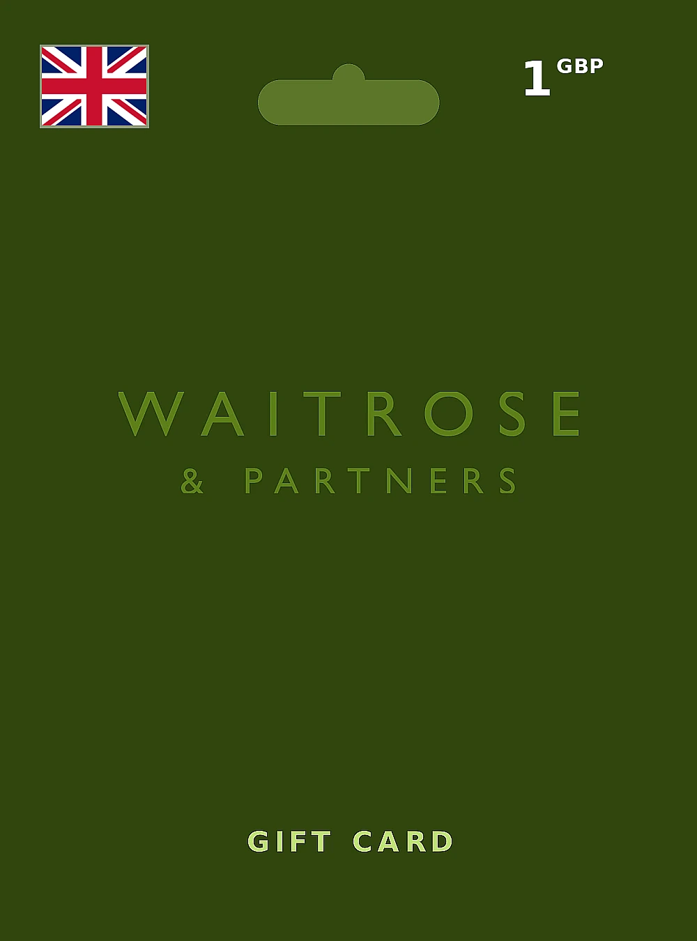 Waitrose Supermarket Gift Card 1 GBP UNITED KINGDOM